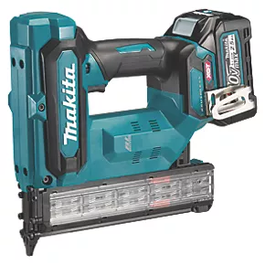 Makita FN001GD201 40mm 40V 2 x 2.5Ah Li-Ion XGT Brushless Second Fix Cordless Nail Gun 1 Makita FN001GD201 40mm 40V 2 x 2.5Ah Li-Ion XGT Brushless Second Fix Cordless Nail Gun
