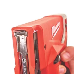 Milwaukee M12 BST-0 14mm 12V Li-Ion RedLithium Second Fix Cordless Stapler - Bare -Collated Nails Shop 386HF A2