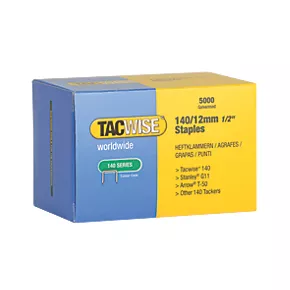Tacwise 140 Series Heavy Duty Staples Galvanised 12 x 10.6mm 5000 Pack 3 Tacwise 140 Series Heavy Duty Staples Galvanised 12 x 10.6mm 5000 Pack - Image 3