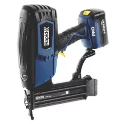 Rapid BN50 55mm 18V 2 x 2.0Ah Li-Ion Second Fix Cordless Nail Gun