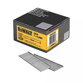 DeWalt Galvanised Straight Finish Nails 16ga x 25mm 5000 Pack 2 DeWalt Galvanised Straight Finish Nails 16ga x 25mm 5000 Pack - Image 2