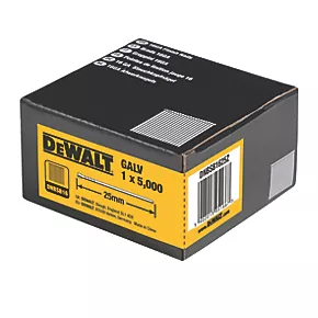 DeWalt Galvanised Straight Finish Nails 16ga x 25mm 5000 Pack 3 DeWalt Galvanised Straight Finish Nails 16ga x 25mm 5000 Pack - Image 3